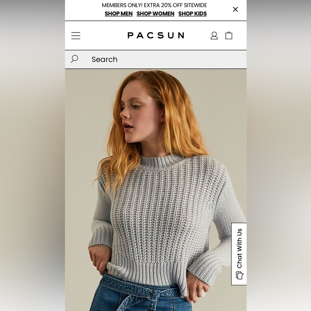 PacSun Penny Lane Mock Neck Sweater
Size Medium